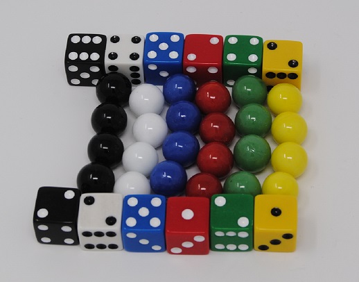 Replacement Marbles & Dice for Aggravsion Game 14mm marbles Replacement Marbles & Dice for Aggravsion Game 14mm marbles