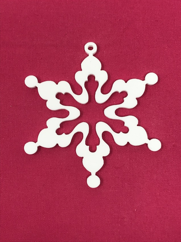 Acrylic or Wood Snowflake #10 (available in different colors) Acrylic or Wood Snowflake #10 (available in different colors)